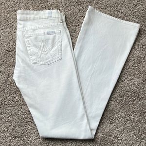 7 For All Mankind - White Jeans